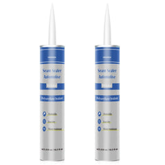 HAOXAOON seam sealer 2-pack bottle white for durable automotive sealing.