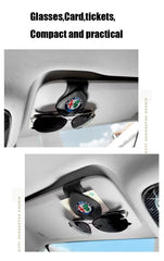 HAPIZWLU compact sunglasses clip fits many car models.
