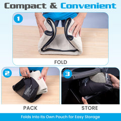 HAPPEGEAR Happeseat design is compatible with airbags for safe coverage.