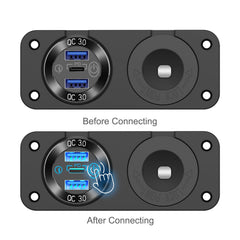 Hapytrip aluminum body provides heat dissipation and a premium feel