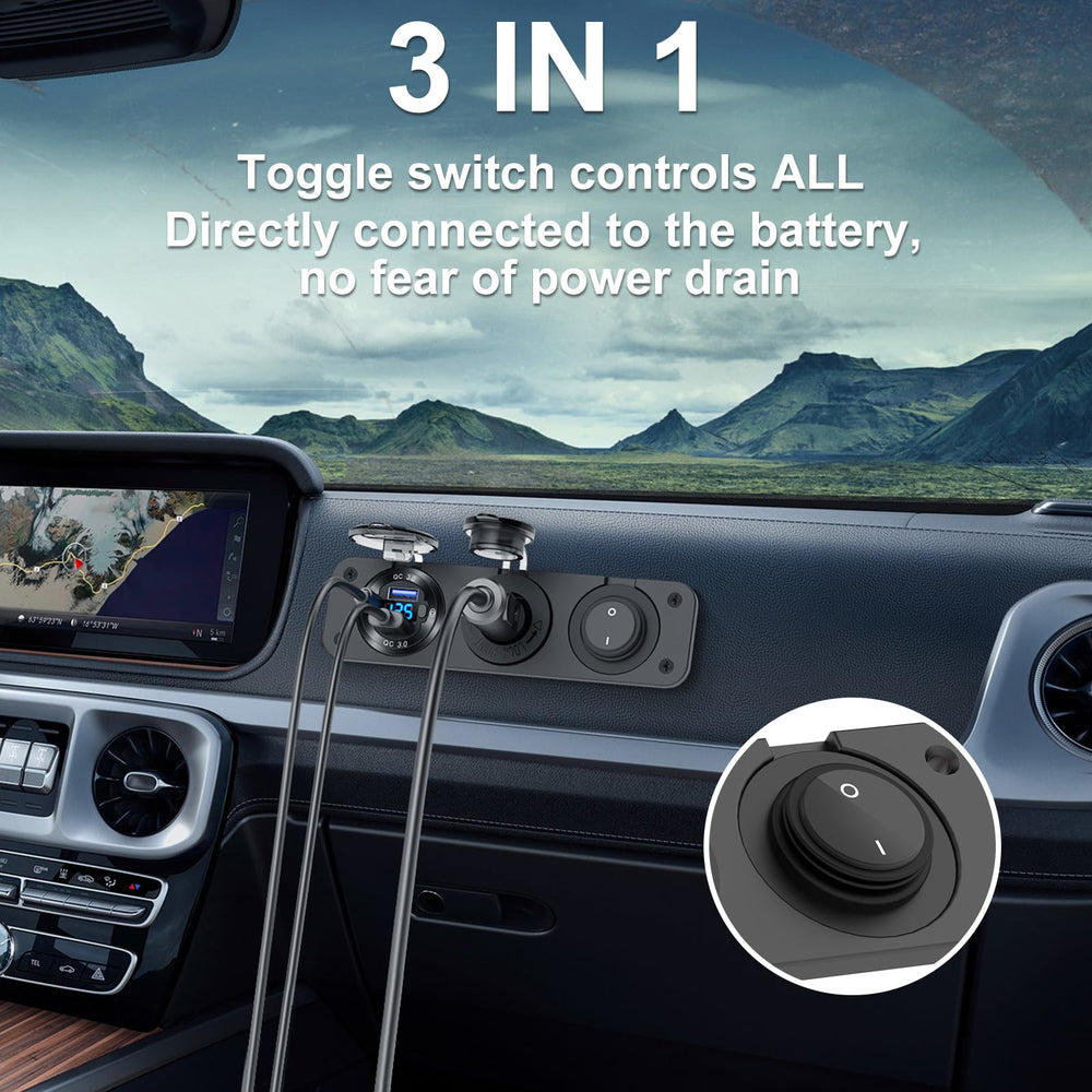 Hapytrip installation kit includes screws, terminals, and three short wires