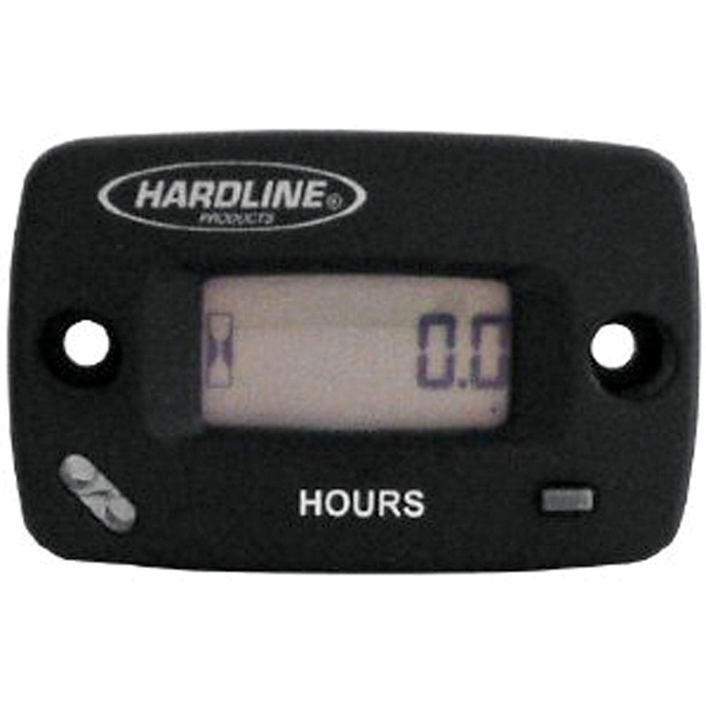 Hardline Products USA inductive hour meter installation demonstrates easy one-wire hookup.