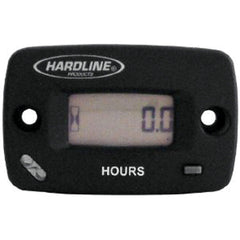 Hardline Products USA inductive hour meter installation demonstrates easy one-wire hookup.