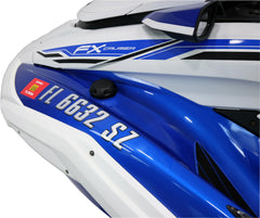 Hardline USA Series 800 complete 146-decal kit for both hull sides plus extras