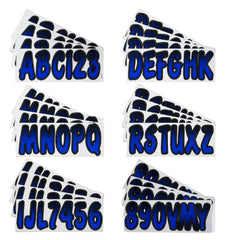 Hardline Registration Kit side view highlights durable marine decals designed to endure sun and spray.