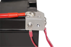 Hardline Terminal Tender power distribution image shows organized wiring backbone