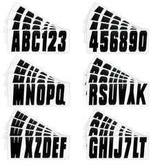 Hardline USA Series 350 letters and numbers for durable hull registration.