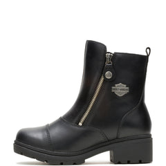 Outsole and heel of Amherst boot designed for steady footing during casual rides.