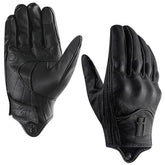 Harssidanzar GL016 soft goatskin leather gloves for daily comfort.