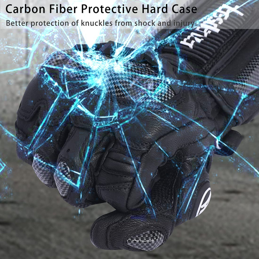 Elastic wrist strap on Harssidanzar gloves ensures a secure, comfortable fit