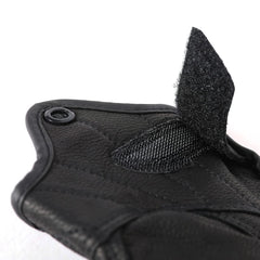 Harssidanzar knuckle-protection gloves guard hands during rides.