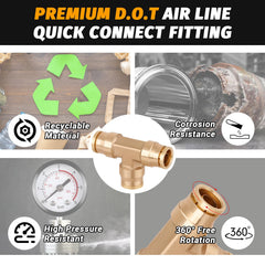 HASAOMOI four-pack DOT-approved fittings for replacements and upgrades.