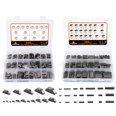 HASAOMOI woodruff key kit front view showing organized case for quick tool matching.