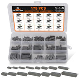 HASAOMOI Woodruff key stock assembly kit for quick sizing and reliable fits.