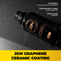 Hatinix graphene coating pro kit contents enable easy at home application.