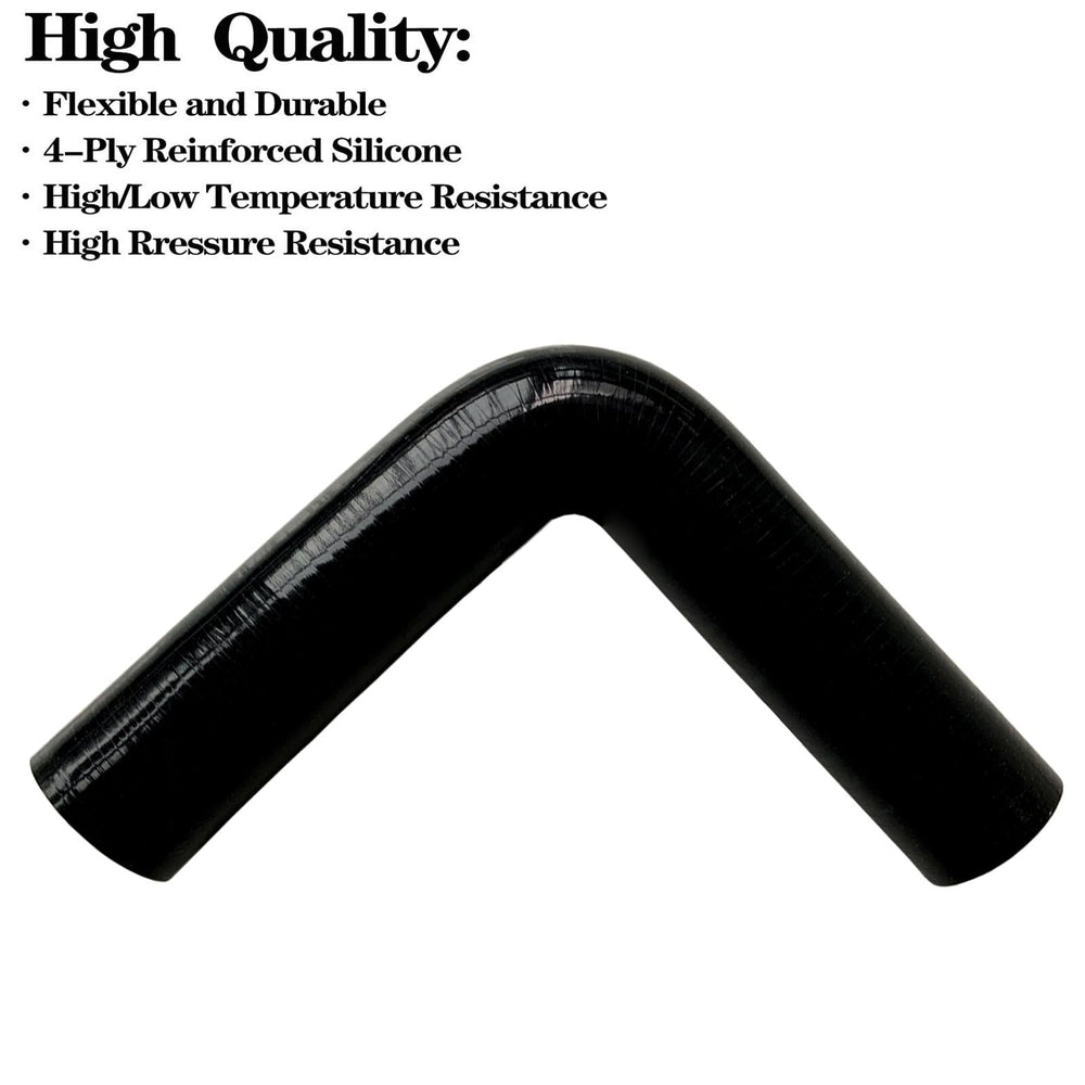 Haturmyko universal elbow fits intercooler, radiator hoses, and turbo systems.