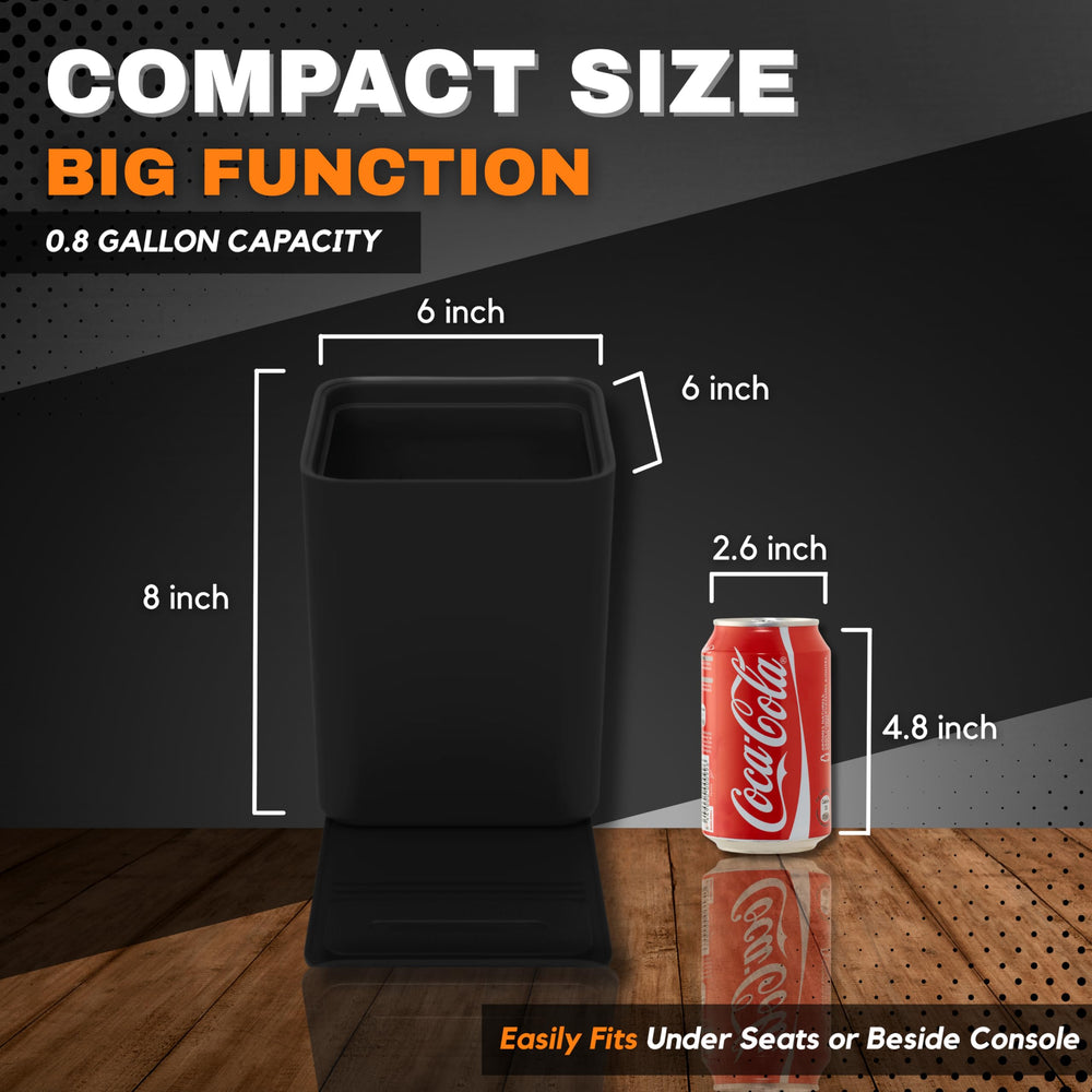 HAUSSIMPLE durable plastic body resists cracking from daily car use.