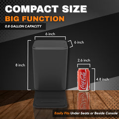 HAUSSIMPLE Easy-pull bags simplify quick waste disposal during trips.