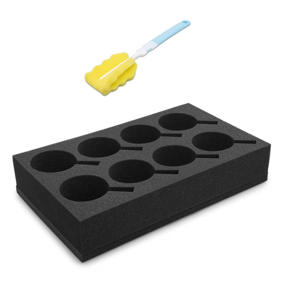 HAWETICO compact tray keeps travel gear organized and easy to store in cabinets