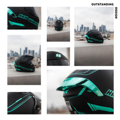 HAX Obsidian hypoallergenic padding interior emphasizes comfort and secure fit.