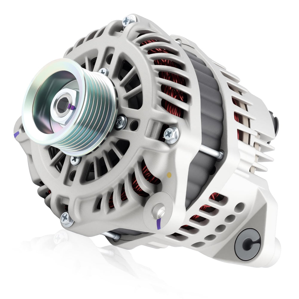 HAYIAUTO 11340N alternator front view highlighting high-output design