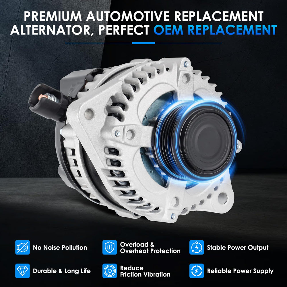 Hayiauto 11775 alternator right-side view demonstrates compact fit