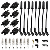 HAYIAUTO UF413 coil pack ready for GM V8 engines in the engine bay