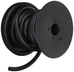 HBD Industries Thermoid fuel line hose, 1/4 inch ID, 25 ft, black, for reliable fuel conveyance.