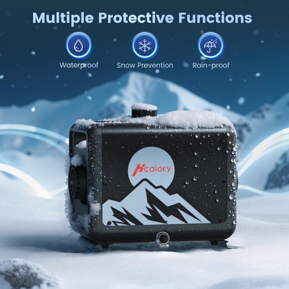 HCALORY wireless remote temperature sensing for accurate room control.