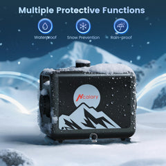 HCALORY wireless remote temperature sensing for accurate room control.