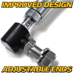 HD Switch crimped-end design with 360-degree crimp increases strength and wear resistance.