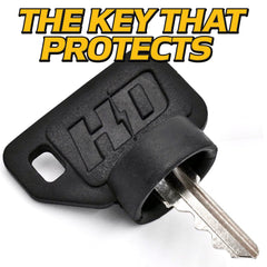 HD Switch free carabiner keychain keeps keys handy