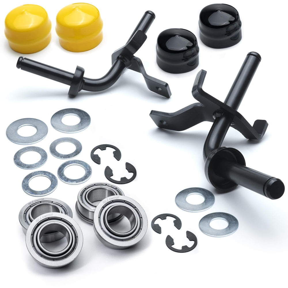 HD Switch left spindle with conversion kit for reliable steering