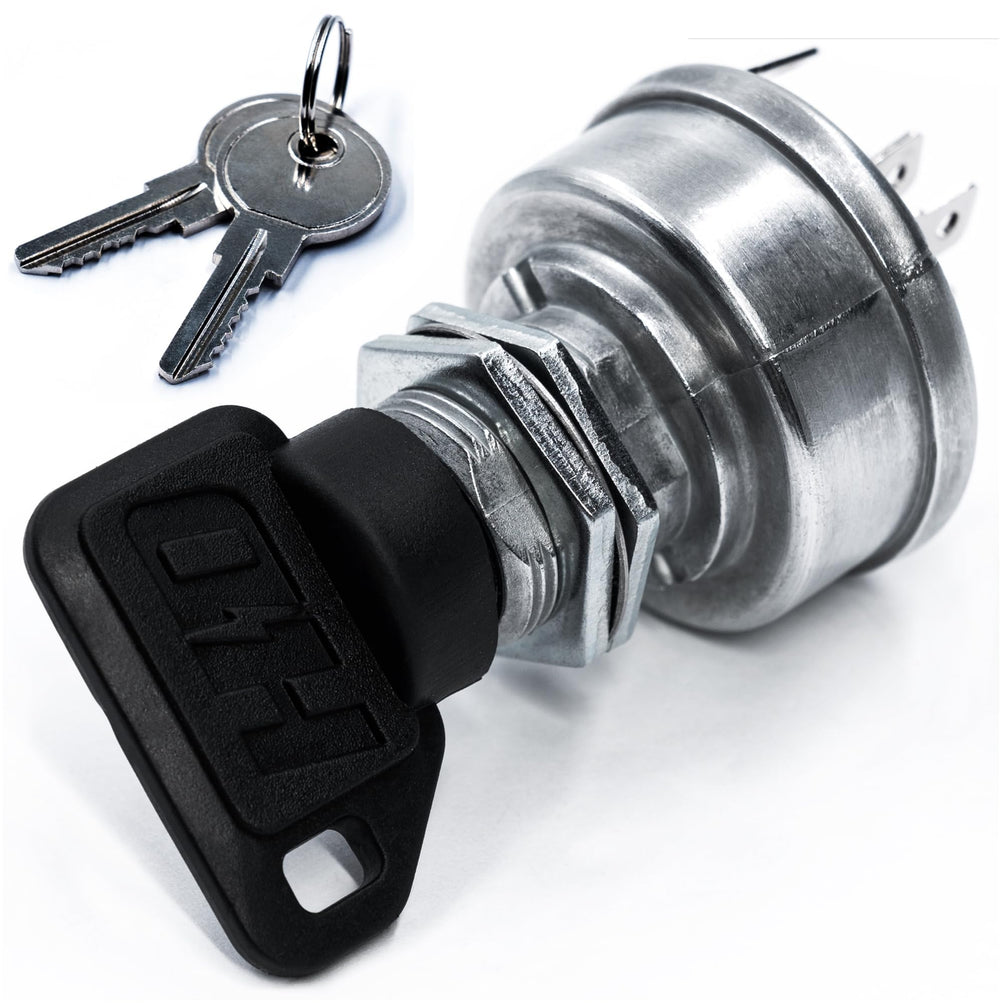 HD Switch ignition for John Deere Gator with umbrella key protection guards against water.