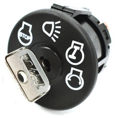 Soft grip umbrella key for comfortable handling during starts.
