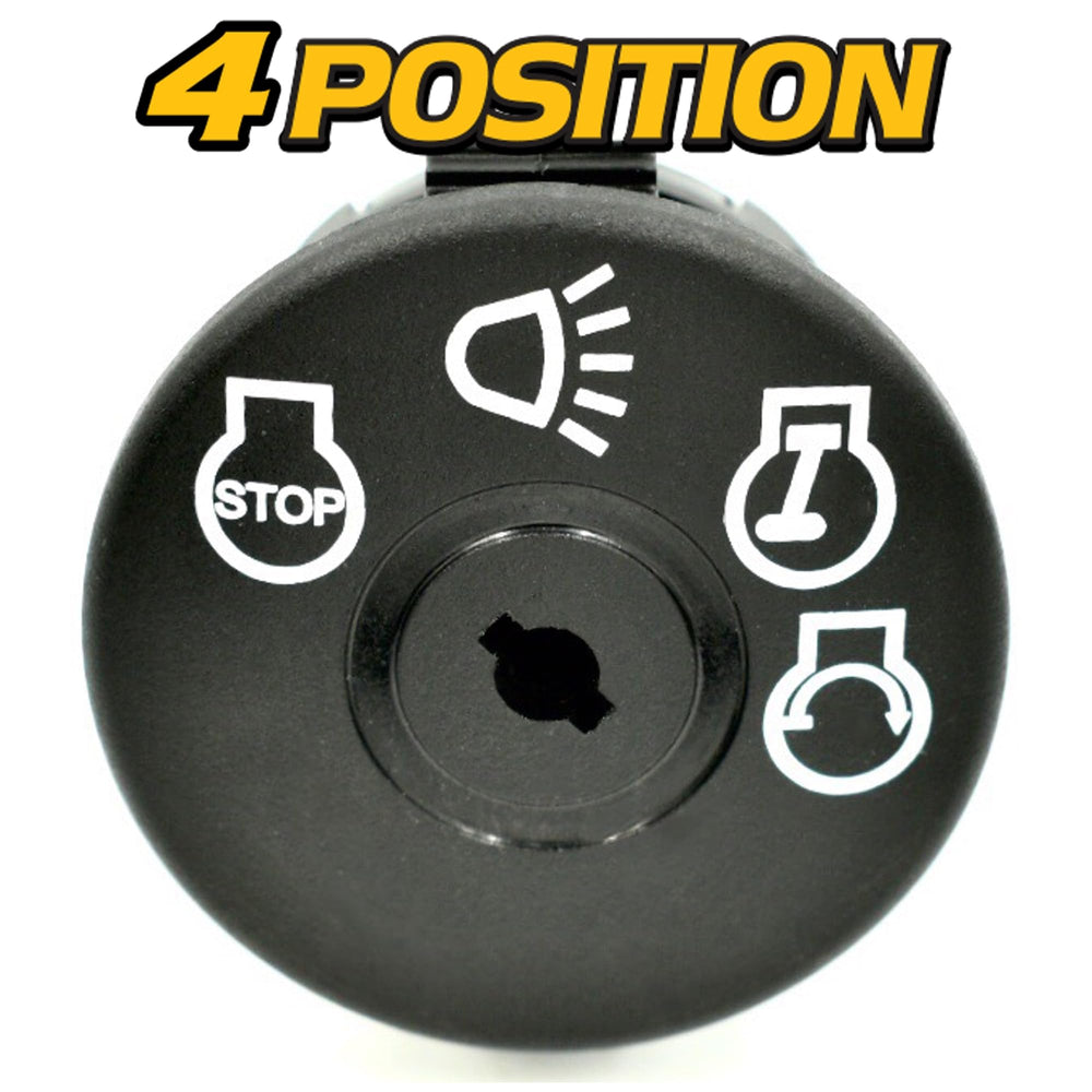 Spare metal key included for convenience on the farm.
