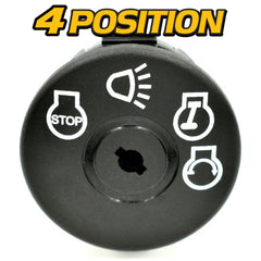 Spare metal key included for convenience on the farm.