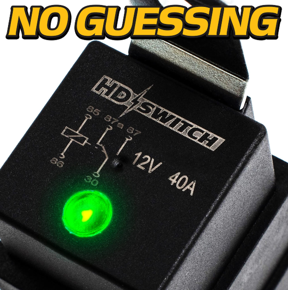 HD Switch wiring harness included for a clean, DIY-friendly installation