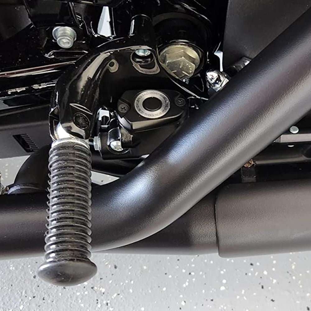 HDBUBALUS footpeg rubber surface showing anti-slip texture
