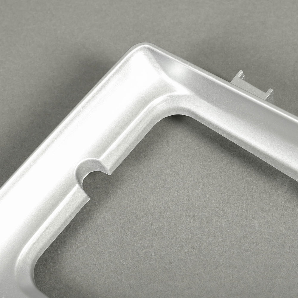 Durable ABS construction highlighted in HECASA headlight bezel close-up.
