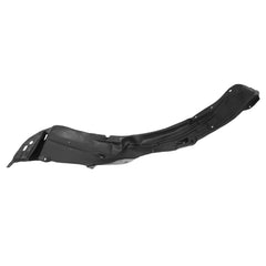 Black finish HECASA front inner fender liner blends with car styling
