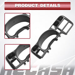 HECASA dash trim bezel package includes one bezel no extras