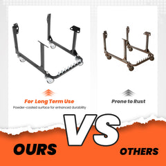 HECASA steel construction delivers sturdy, reliable engine support.