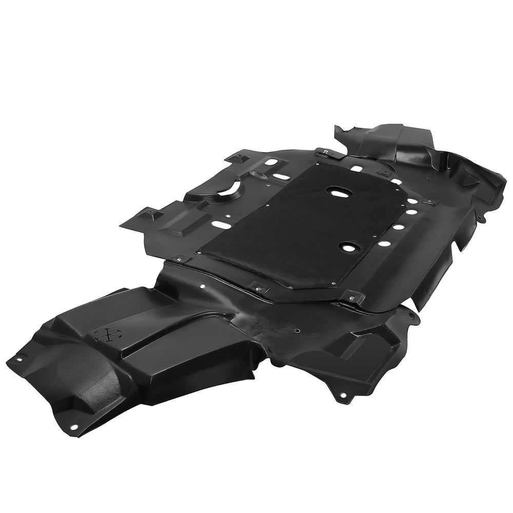Durable plastic construction from HECASA guards engine area.