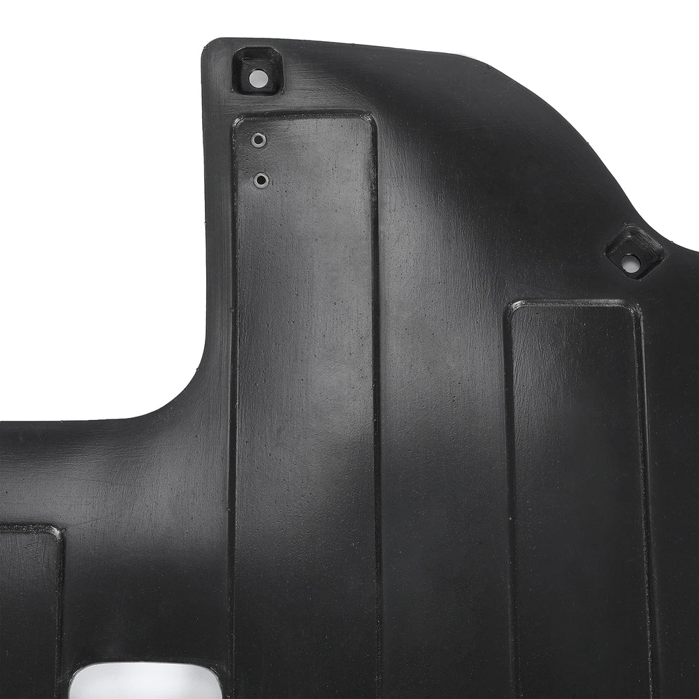 HECASA engine shield made of PE plastic resists wear and maintains stability under heat.