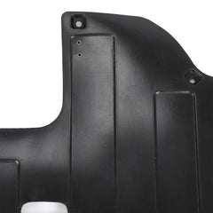 HECASA engine shield made of PE plastic resists wear and maintains stability under heat.