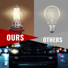 HECASA fog light right-side unit aligns for quick pairing on Sport Trac.