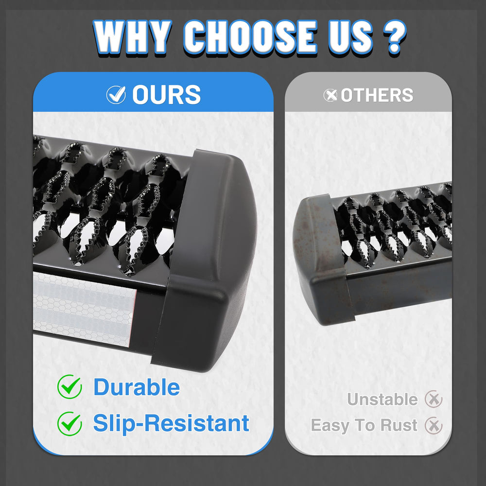 HECASA Grip Step enhances accessibility when carrying items.