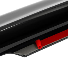 HECASA hood shield smoke color complements Jeep Wrangler JK styling.