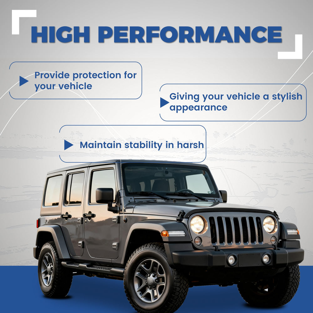 HECASA hood shield windshield protection helps keep visibility clear on daily drives.